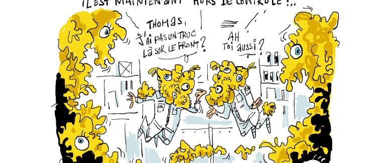 Le blob de l'espace