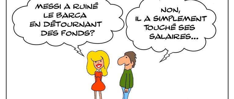 Messi ruine le barca