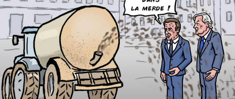 manifs des agriculteurs