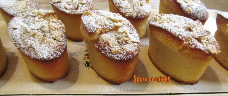 Financiers aux mirabelles à l'Amaretto