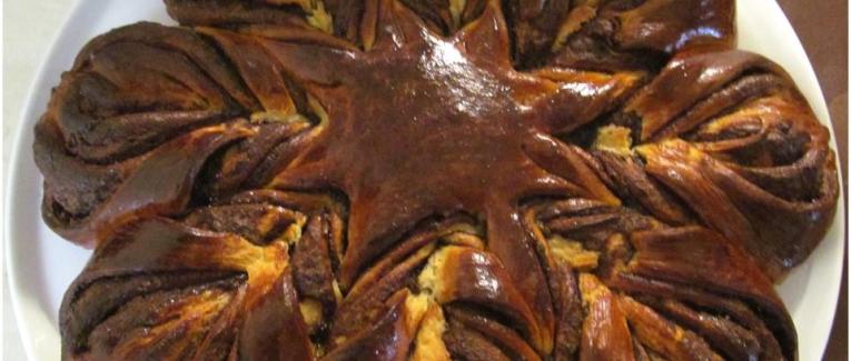 Brioche Flocon au Nutella