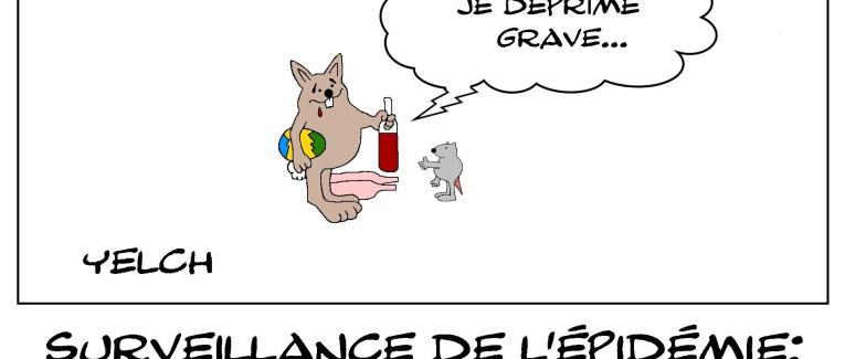 Lapin de Pâques en pleine déprime