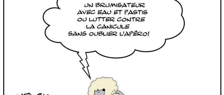 Le brumisateur des fanas de l'apéro