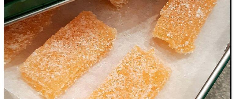 Pâte de fruits aux coings et aux pommes