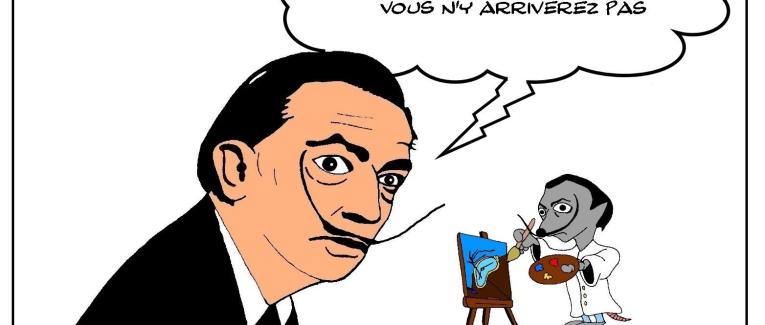 Dali et le rat Dali