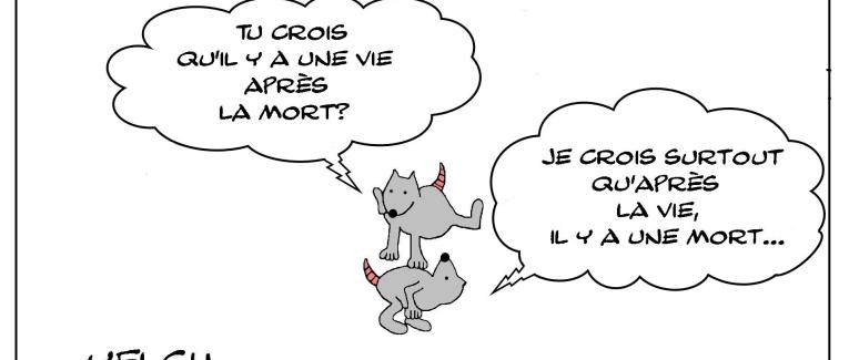 après la vie , la mort et après la mort...