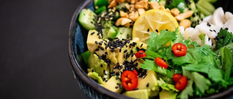 Salade sucrée-salée