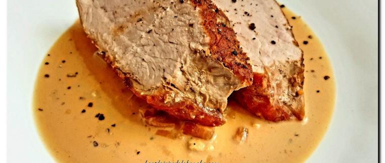 Filets mignons de porc sauce moutarde.