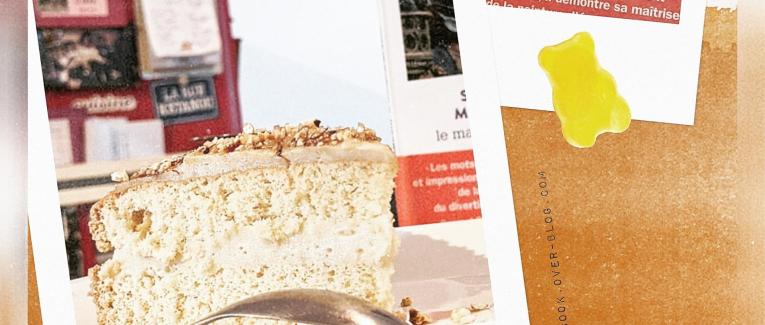 Lundi pâtisserie : gâteau à la crème pâtissière.