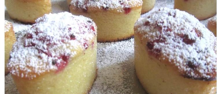 Financiers aux groseilles