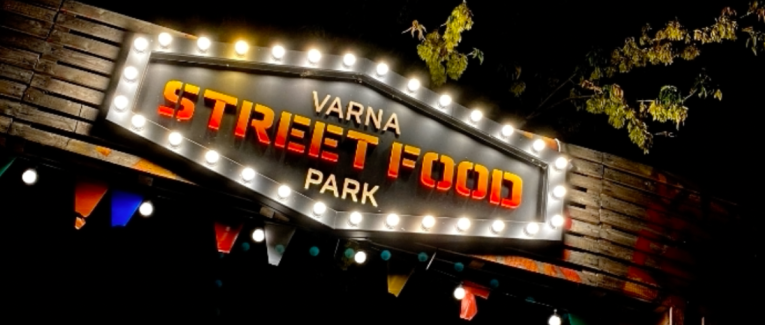 Abstract - Street Food Varna, Bulgaria Animation with Sound