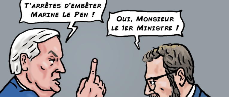 Antoine Armand recadré par Michel Barnier