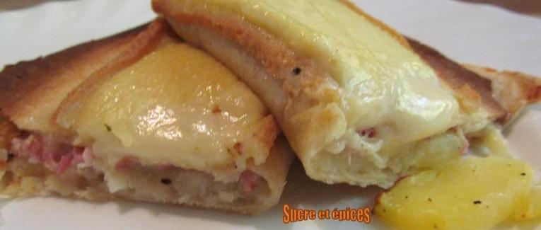 Tortillas au four façon raclette