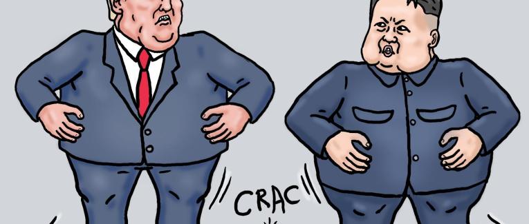 Entre Donald Trump et Kim Jong-un, c'est tendu !