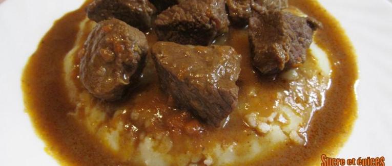 Ragoût de boeuf aux épices