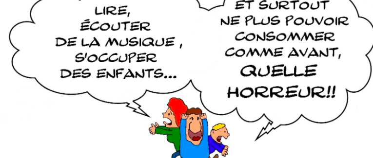 LA PANIQUE DU CONFINEMENT