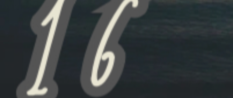 Case 16 : 🎋 Lampion rouge acrostiche.