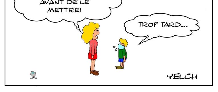 le masque obligatoire à l'école à partir de 11 ans et même à la récré