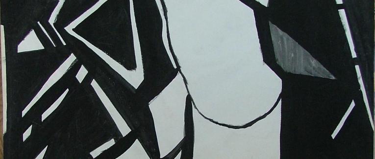 Peintures au fil du temps - La coiffe blanche - 1987