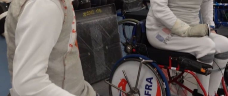 JO 2024, Jeux de Toulousains/Escrime Fauteuil: Maxime Vallet