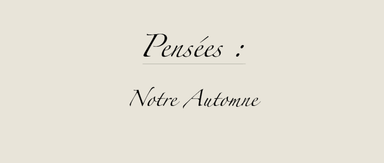 Notre Automne