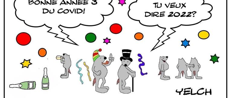 Bonne année 3 du Covid (2022)!