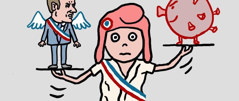 Macron contre le Covid