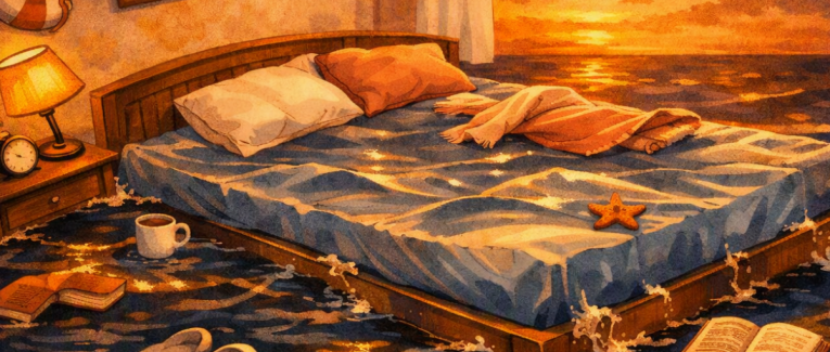 Un lit à eau