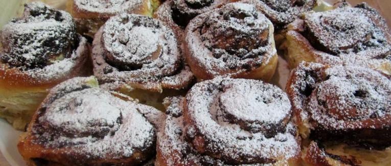 Roulés briochés au chocolat - Recette en vidéo