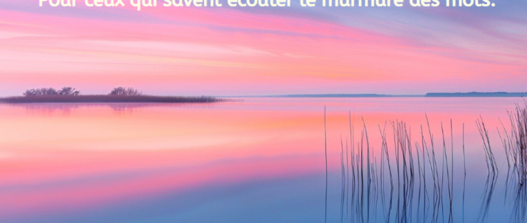 Des mots pour une âme en éveil