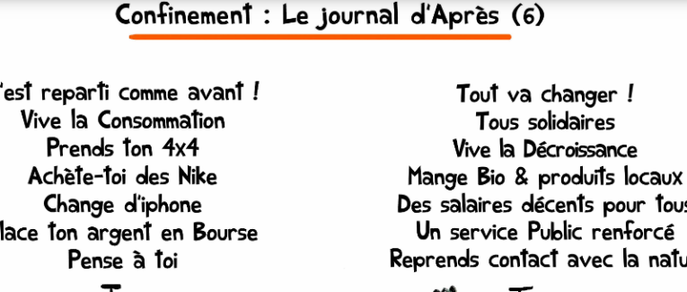 confinement : le journal d'après 6
