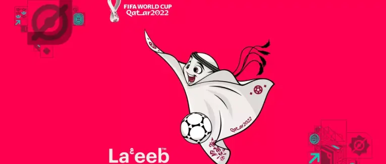 "La'eeb", mascotte de la Coupe du Monde de Football 2022 au Qatar