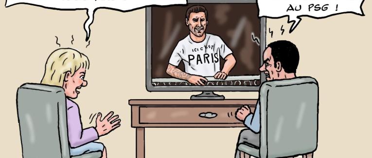 Lionel Messi au PSG
