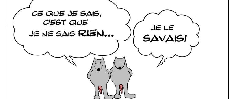 Je savais que tu savais que tu ne savais rien