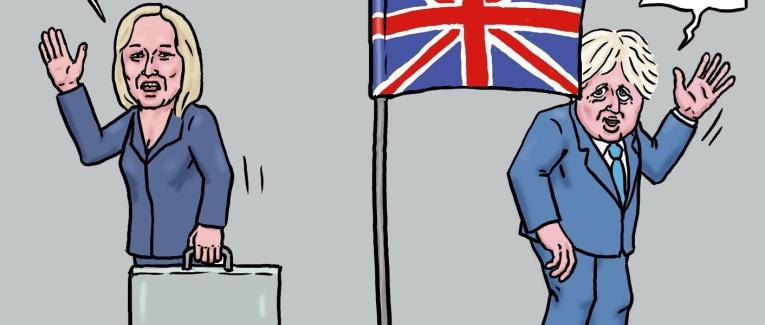 Liz Truss démissionne