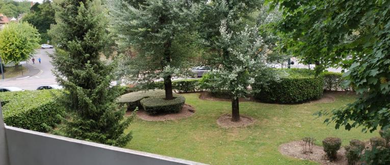 [VENDU] : Appartement T4 sur joli jardin arboré