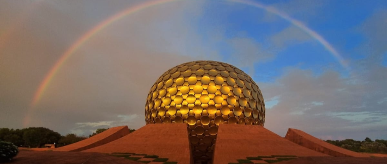 L'agréable Pondichéry, et l'incroyable projet d'Auroville