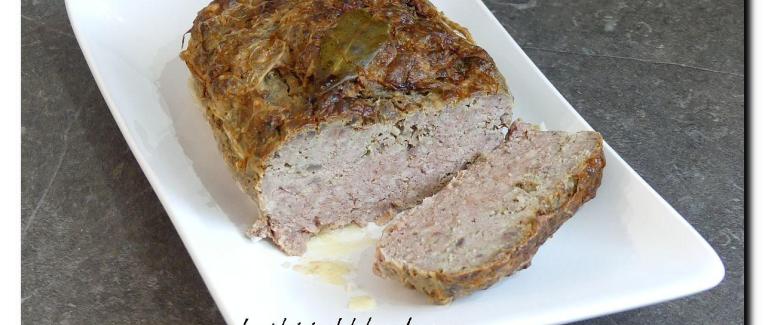 Terrine de sanglier au whisky