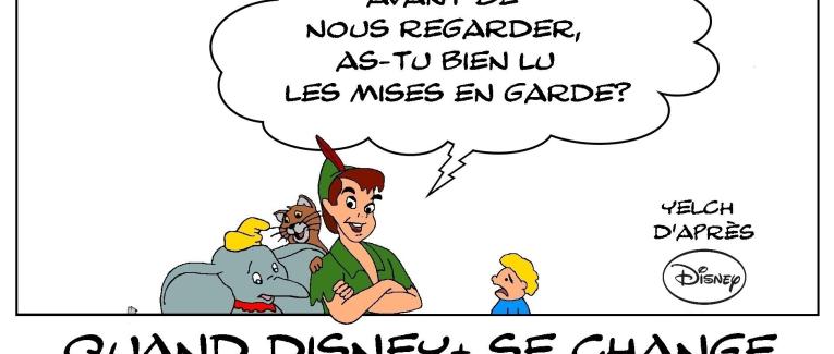 Dessins animés de Disney sous surveillance interne