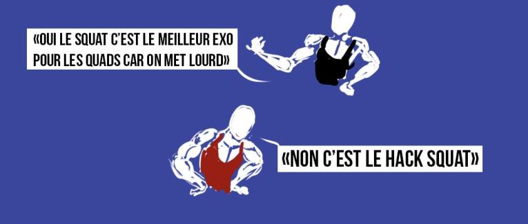 Quand est-ce qu'un exo fait bosser les quadriceps ?