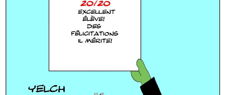 de Maître Yoda les bulletins scolaires : calcul