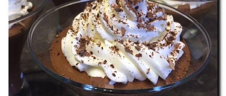 Mousse au chocolat noir
