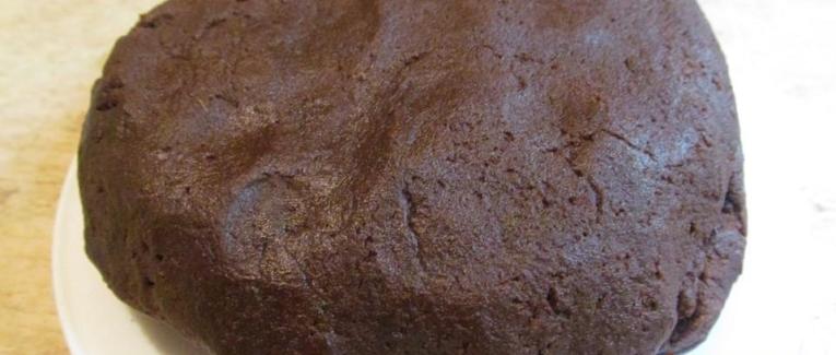 Pâte sablée aux amandes et cacao