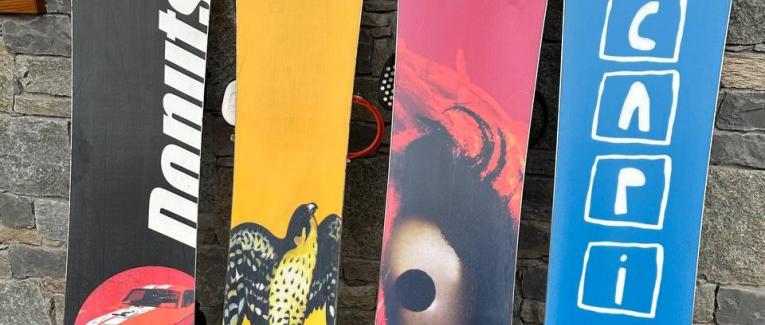 Snowboard en Chablais, Snowboard en Valais