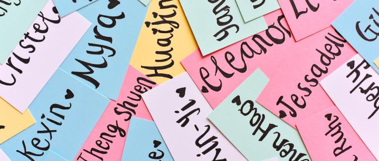 Les Prénoms par Lily la Plume