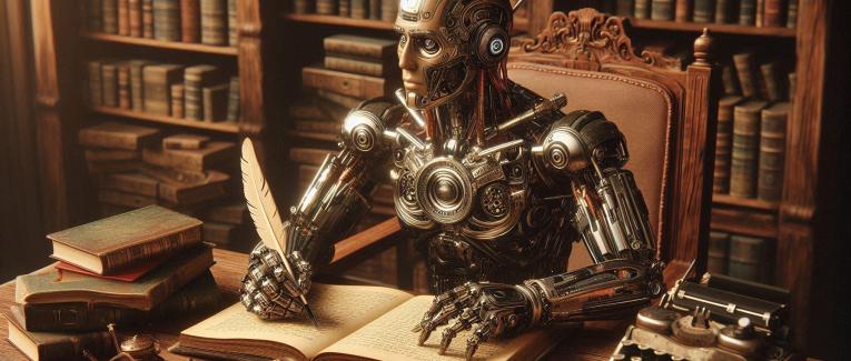 Quand l'IA prend la plume !