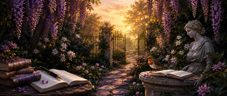 Poésie, mon jardin secret