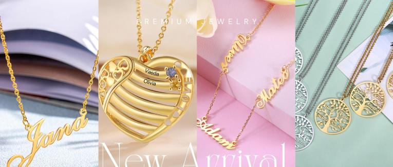 Personalized & 925 sterling silver jewelry