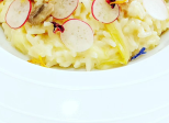 Riz façon risotto aux chutes d’asperges
