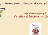 Les ateliers d'écriture en ligne